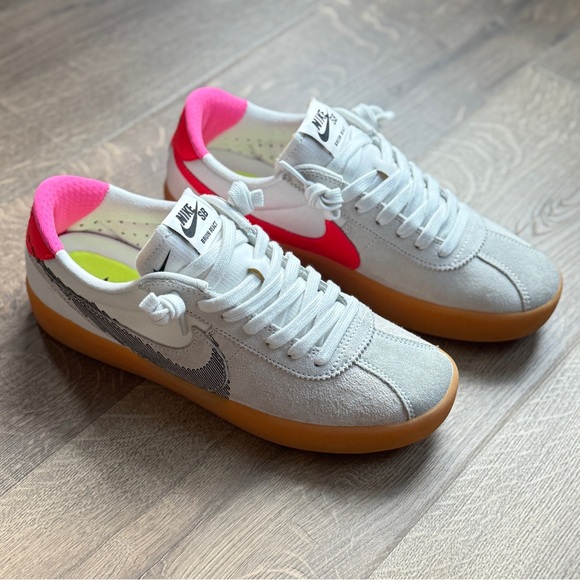 Nike Other - Nike Bruin React SB Rawdacious Summit White Gum CV5980-101 Men 9, Woman 10.5